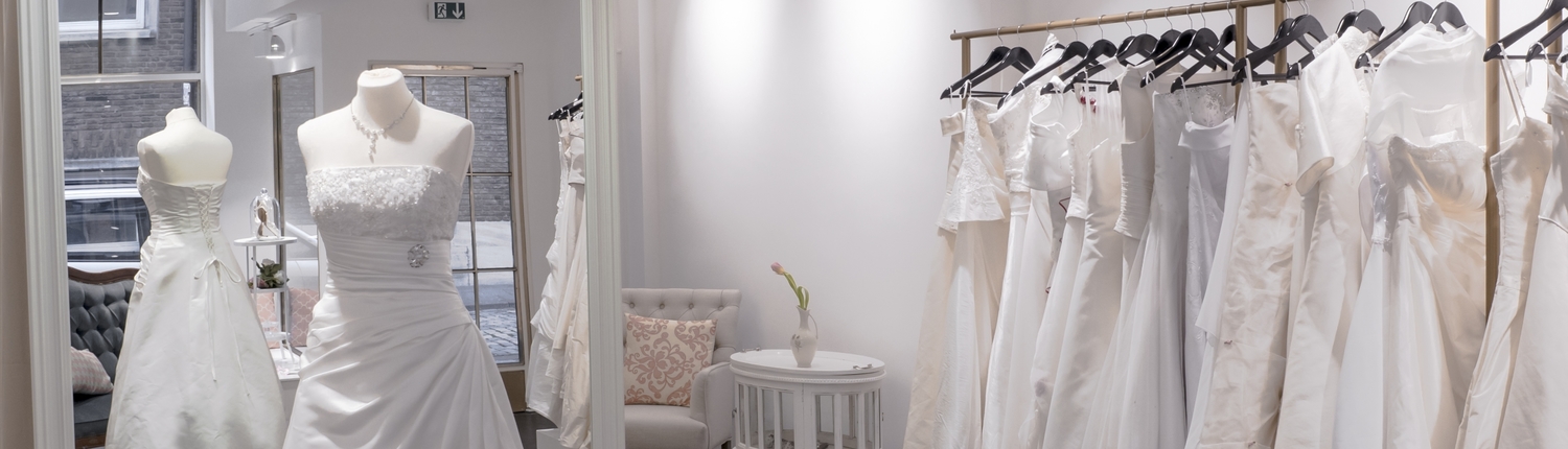 Shopdesign für Brautmode